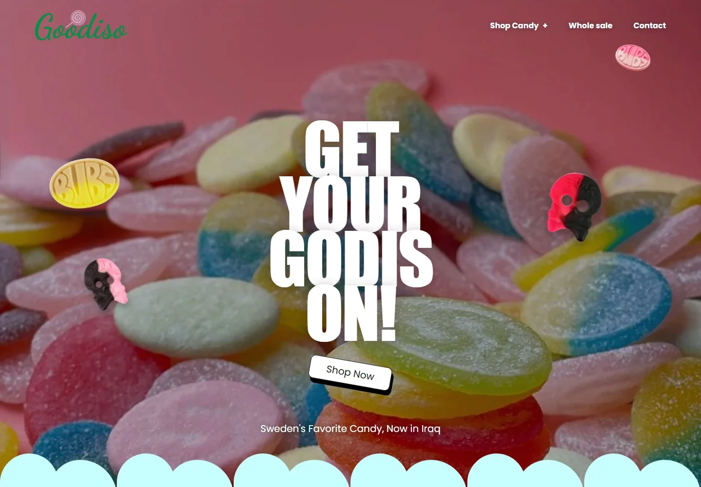 Goodiso website interface